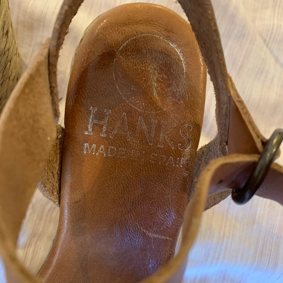 Hanks wedge heels, *only made in spain*, slightly worn, beautiful shoe - Picture 2 of 4